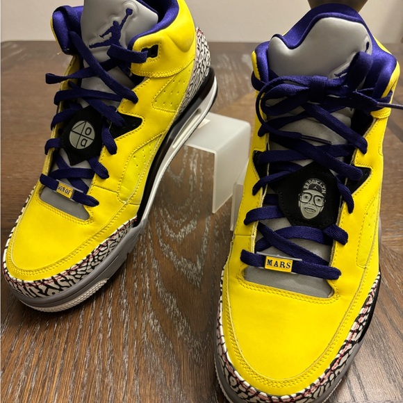 son of mars jordans yellow